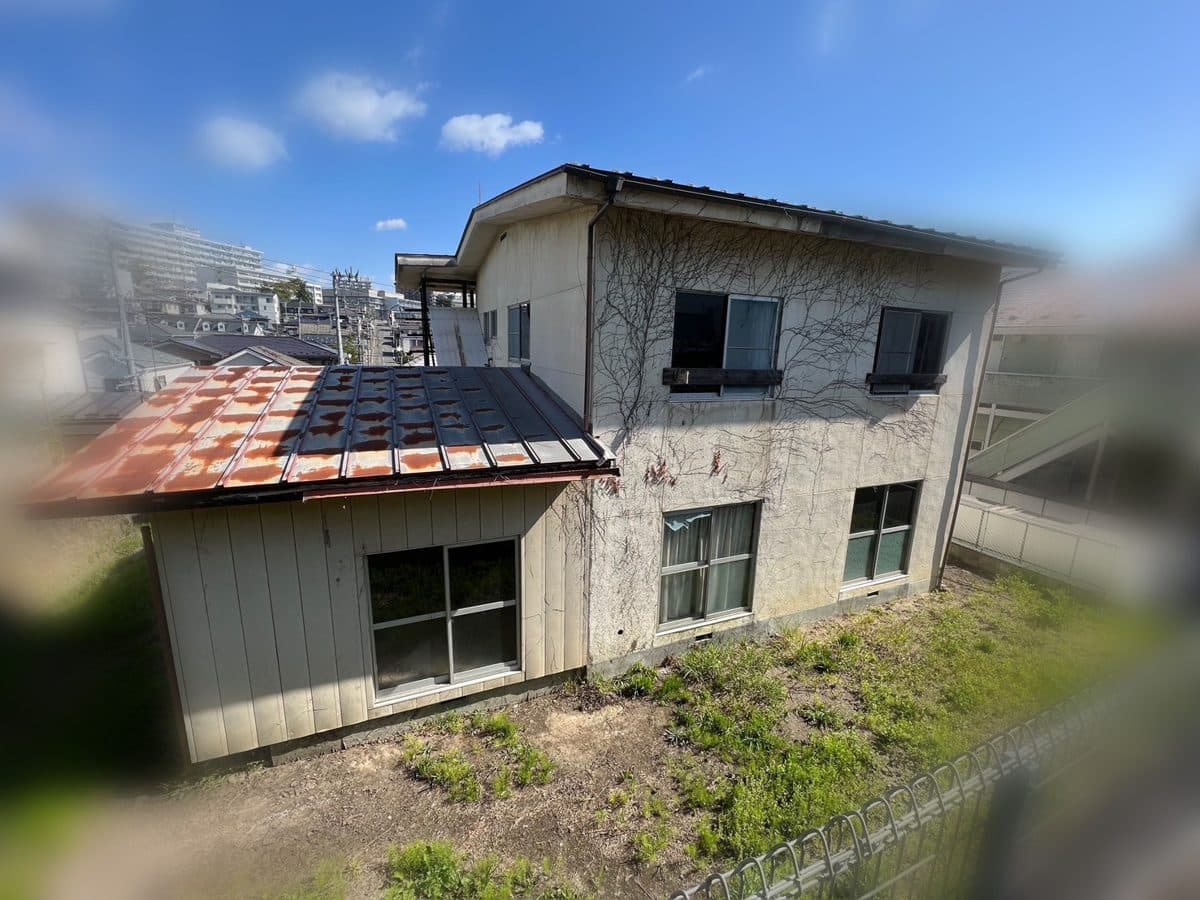鉄部のサビ・建物の老朽化